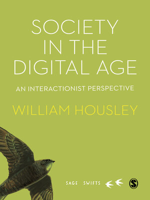 cover image of Society in the Digital Age